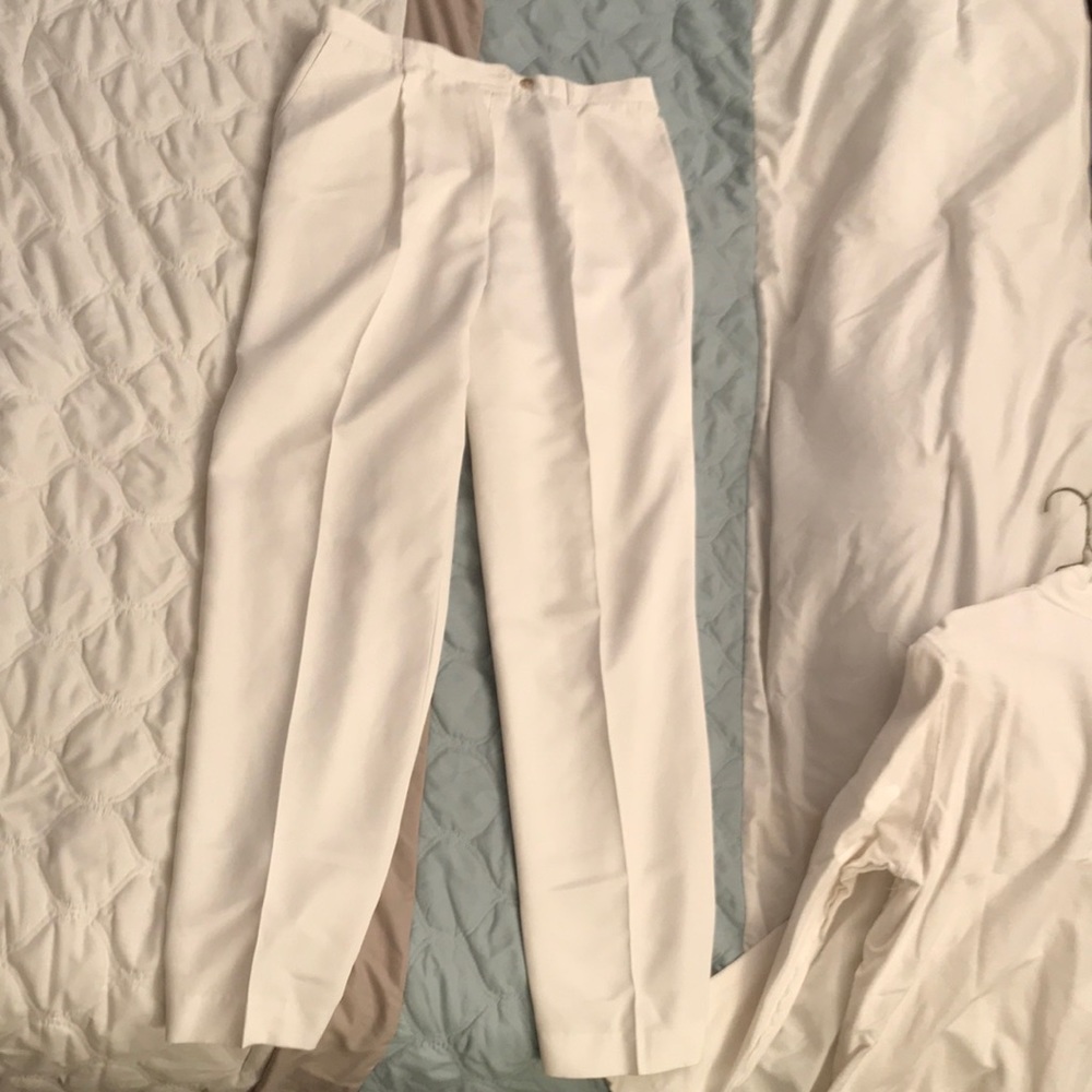 Talbot's white pants. 16 L